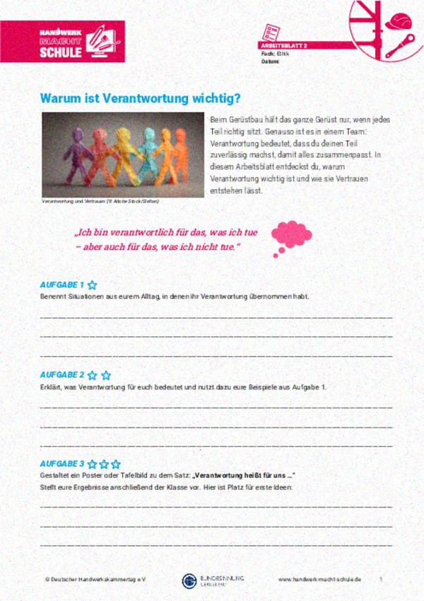 Warum ist Verantwortung wichtig?