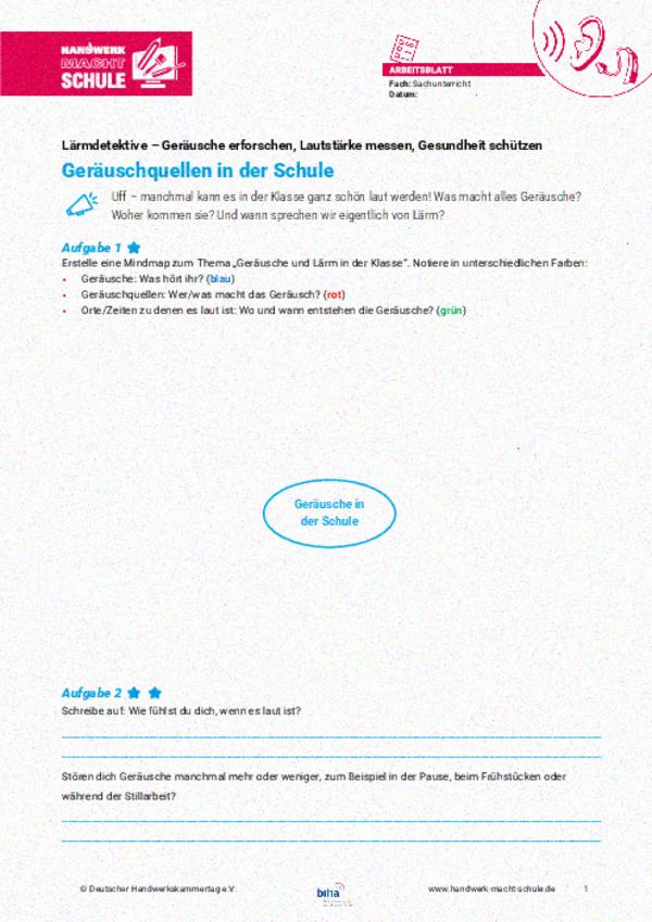 Lärmdetektive im Einsatz