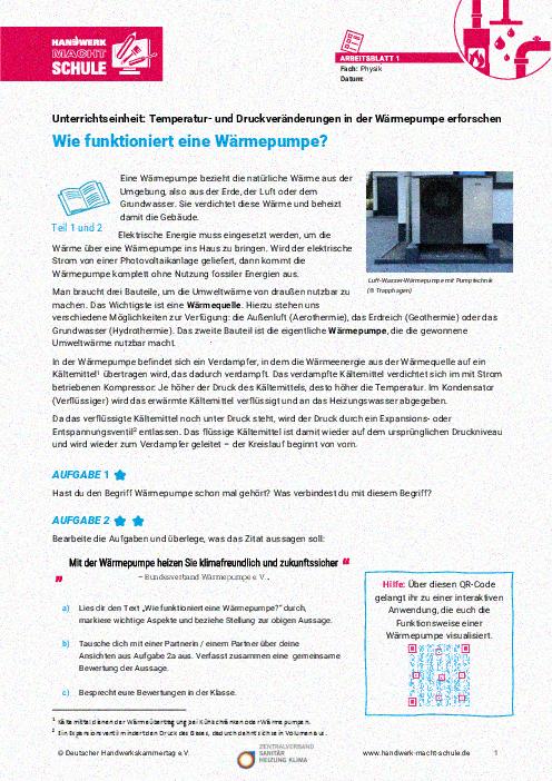 Wie funktioniert eine Wärmepumpe? Wie funktioniert eine Wärmepumpe?